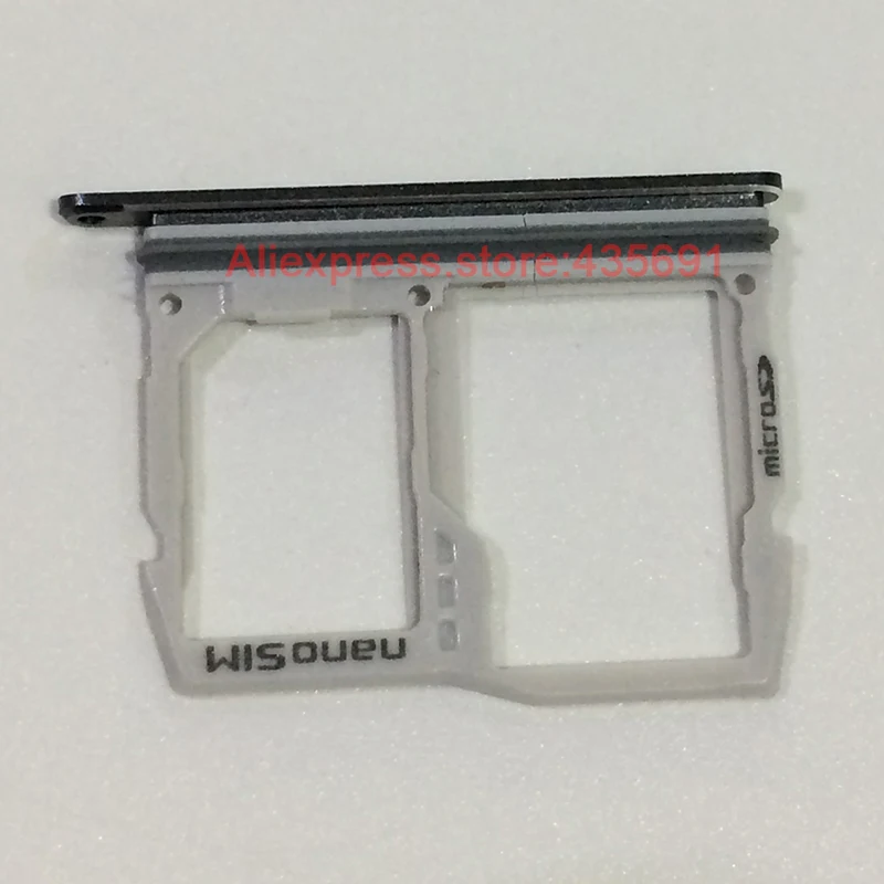 10 шт./лот лоток для Nano SIM карты + держатель слота памяти Micro SD адаптер LG G6 US 997 VS988