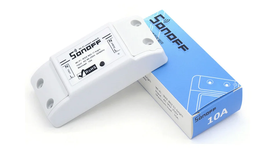 Sonoff Basic/RF wifi переключатель, беспроводной пульт дистанционного управления, умный переключатель, wifi модуль автоматизации, набор таймера для самостоятельной сборки, работает с Alexa 10A/2200W