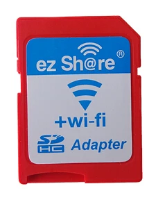 Красный ezshare EZ share micro sd адаптер wifi беспроводной 16G 32G карта памяти TF MicroSD адаптер WiFi SD карта - Цвет: Красный