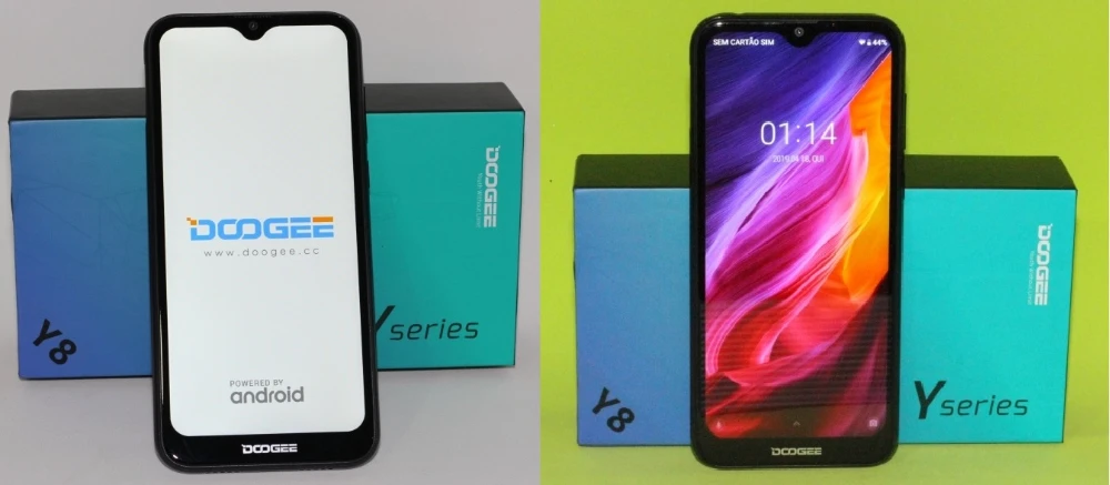 DOOGEE Y8 Plus MTK6761, 3 ГБ ОЗУ, 32 Гб ПЗУ, 4000 мА/ч, Android 9,0, FDD LTE, 6,21 дюймов, 19:9, экран капли воды, смартфон, две sim-карты, 13,0 МП