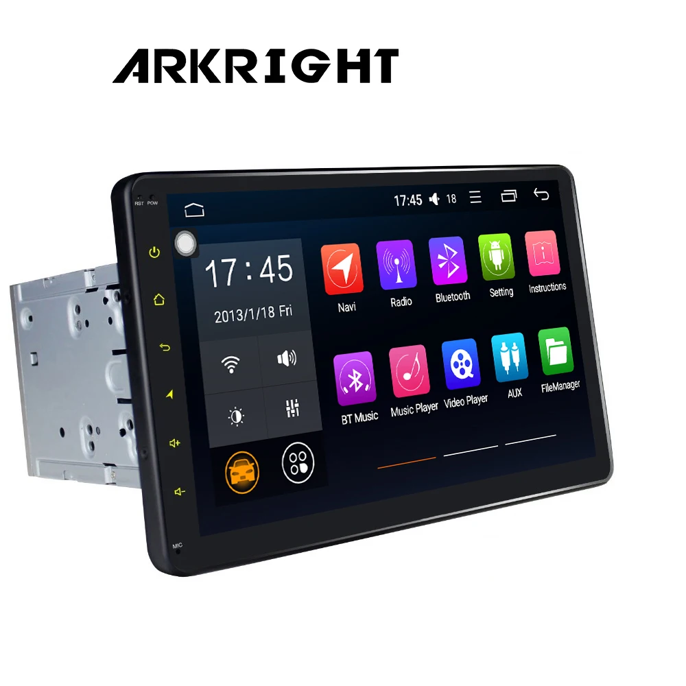 ARKRIGHT 10," 2 Din Восьмиядерный 4+ 32 ГБ Android 8,1 Авторадио автомобильный мультимедийный музыкальный плеер gps встроенный DSP с 4G модулем