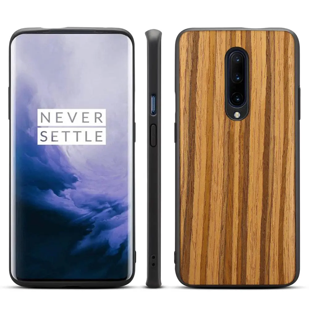 CARPRIE Oneplus чехол для телефона тонкий из углеродного дерева Прочный 7 Pro 6 дюймов