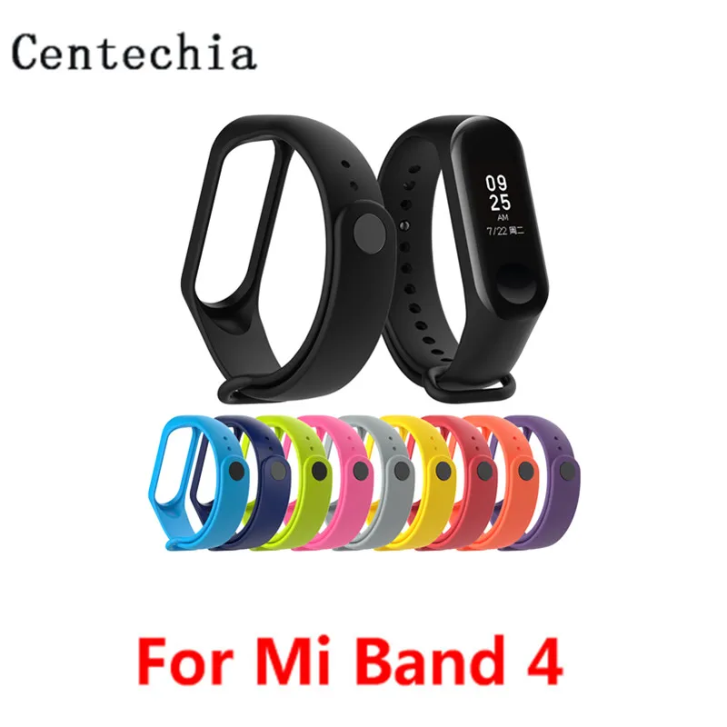 Новинка для xiaomi mi band 4 умные аксессуары pulseira mi band 4 сменный силиконовый ремешок на запястье для xiaomi mi4 умный Браслет