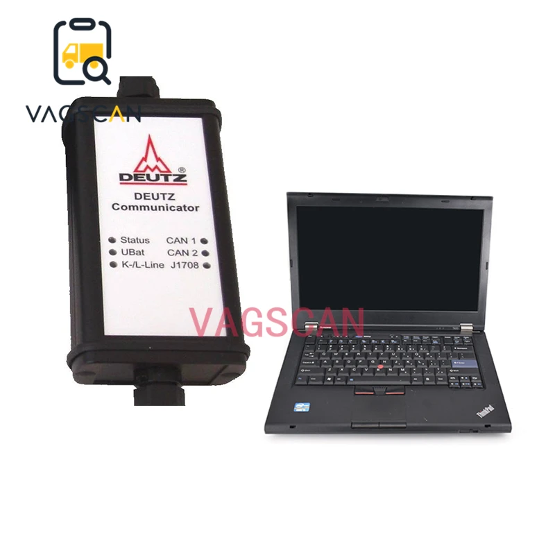 T420 ноутбук инструмент для диагностики дизельных двигателей DEUTZ комплект