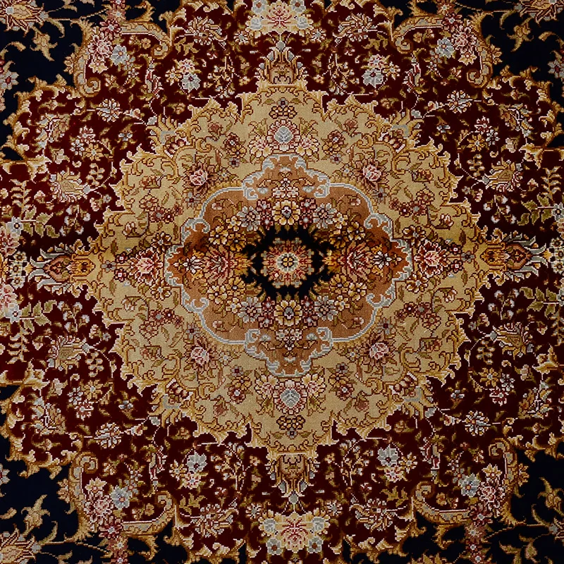 FangCun 6 'x 9' ручной Шелковый ковер с классическим персидским узором для