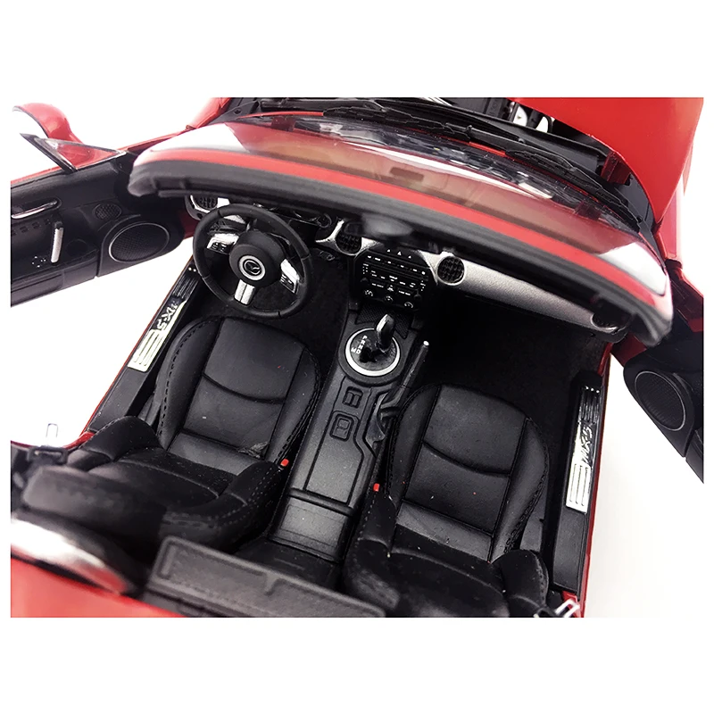 Домашний коврик имитация 1:18 весы Mazda MX 5 Cabriolet из сплава литая под давлением модель