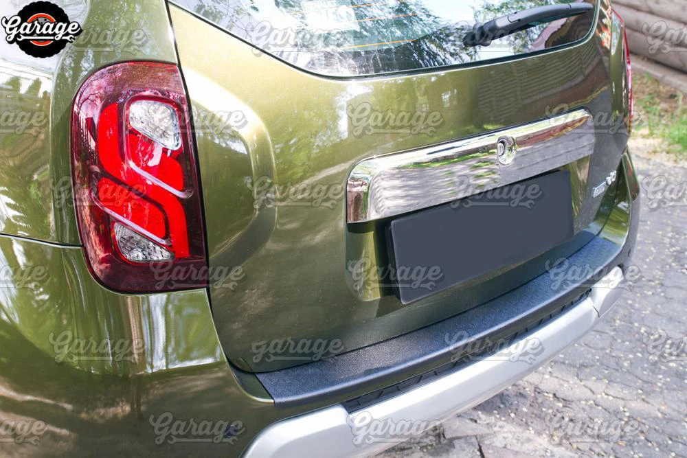 Защита заднего бампера для Renault Duster- АБС-пластик аксессуары защитная пластина покрытие царапины автомобиля Стайлинг тюнинг