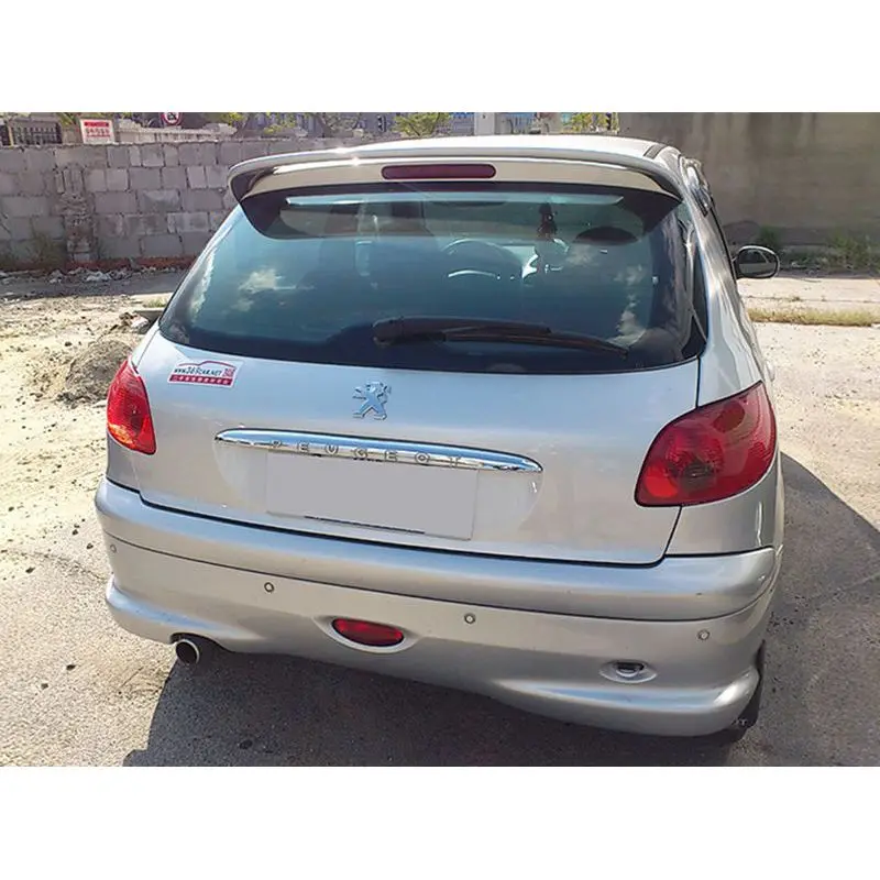 Спойлер для Peugeot 206 207 высококачественный спойлер из АБС материала заднего крыла