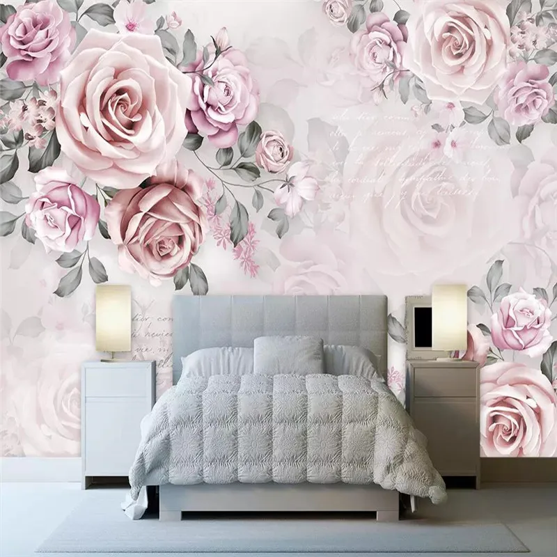 Фотообои Dream Rose для спальни дивана телевизора на заказ высококачественные