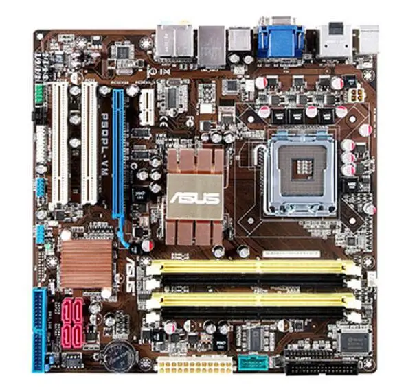 Материнская плата LGA775 для ASUS оригинальная б/у настольного ПК G41 775 DDR2 USB2.0