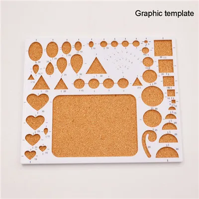 Craphic template Бумажные инструменты для квиллинга, сделай сам, украшение, предохранительный подарок, корабль оригами, бумага s для домашнего декора, бумажные принадлежности для квиллинга - Цвет: Craphic template