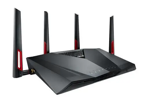 Двухдиапазонный гигабитный Wi Fi игровой роутер ASUS RT AC88U AC3100 поддержка сетевой