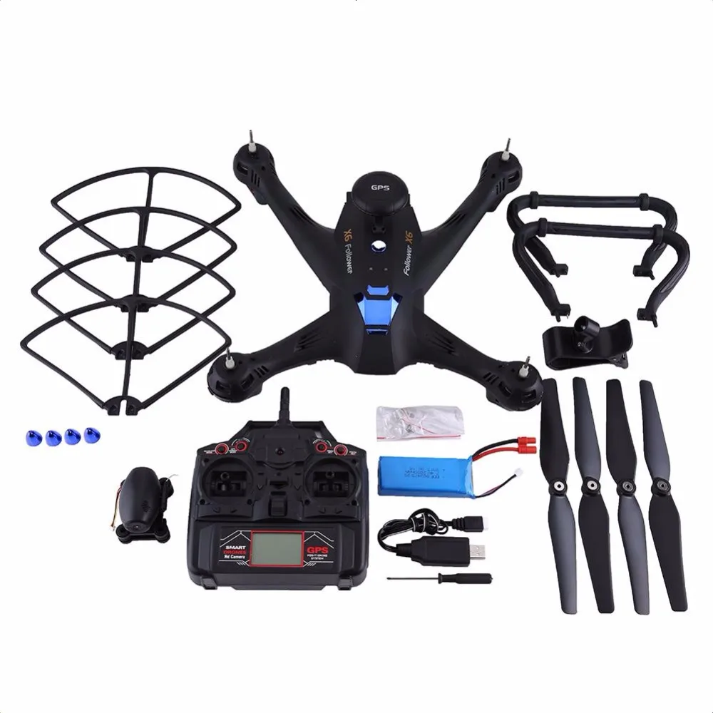 X183 Радиоуправляемый Дрон Quadcopter profissional Wi Fi gps 2 4 ГГц дистанционное управление