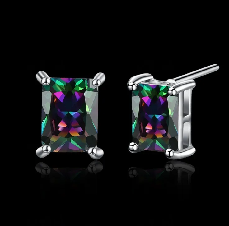 Новинка 2020 серьги европейские цветные кристаллы от Swarovski с подвеской для женщин