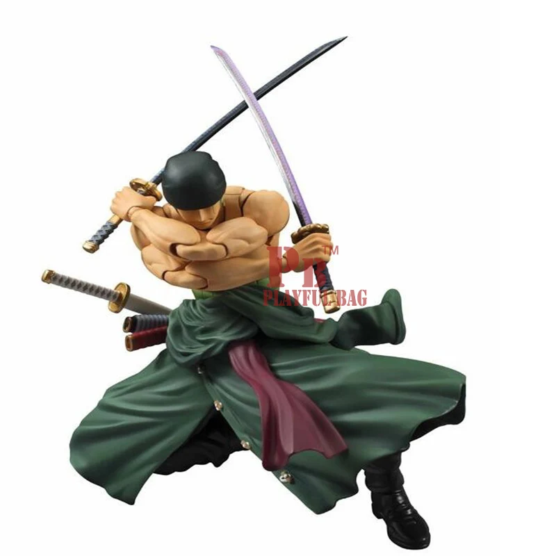 Фигурка Figma Roronoa Zoro из ПВХ, 18 см, цельная аниме фигурка, фигурка One Piece, SHF соломенная шляпа, Пираты CG33 от AliExpress RU&CIS NEW