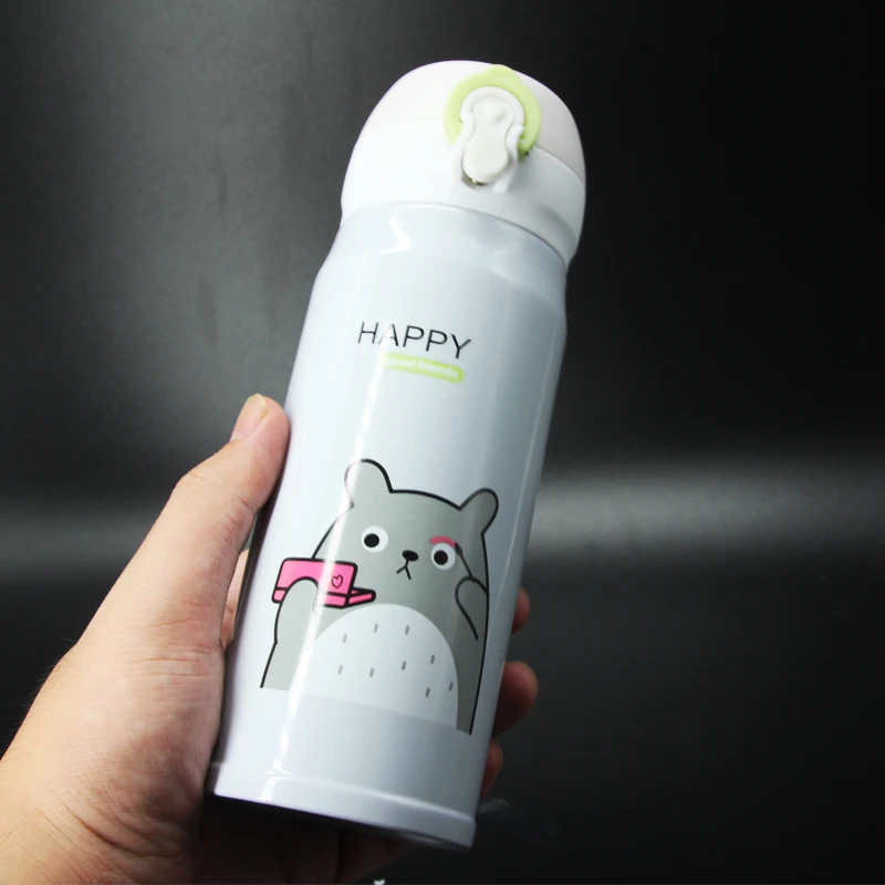 ZIKAI new 350ml Candy cartoon cute Thermocup Stainless Steel Thermos Bottle outdoor travel thermos Thermal coffee mug CT-1 | Дом и сад