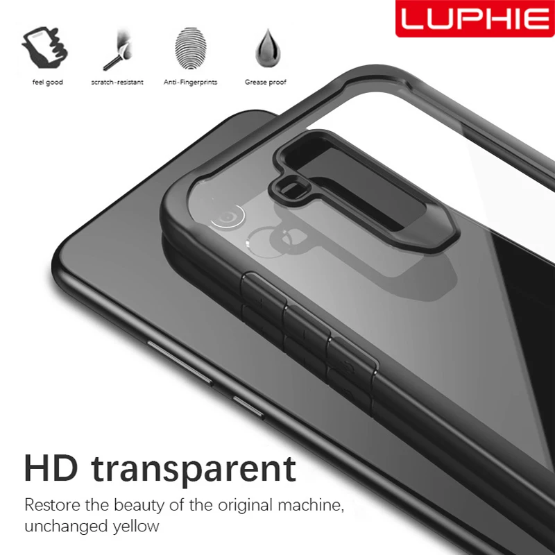 LUPHIE противоударный защитный чехол для Huawei Mate 20 Pro Lite Прозрачный Nova 3 3i Силиконовые
