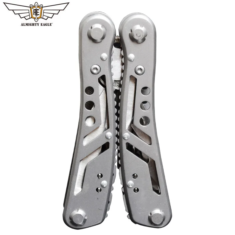 Мультитул ALMIGHTY EAGLE 13 в 1 плоскогубцы оборудование для кемпинга уличный инструмент