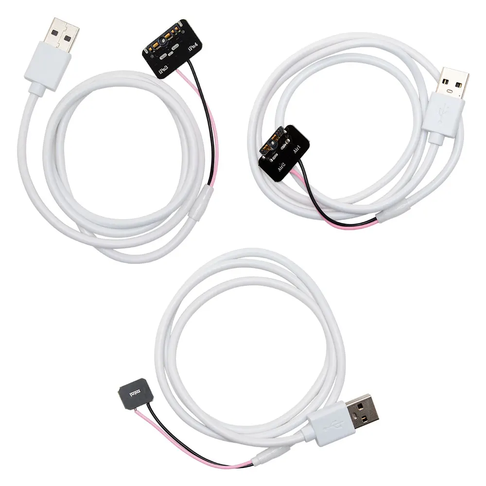 Зарядное устройство для зарядки аккумулятора, зарядное устройство с usb-выходом, тестовый кабель для iPad Mini 1/2/3/4/iPad 3/4/Air 2, инструмент для ремонта