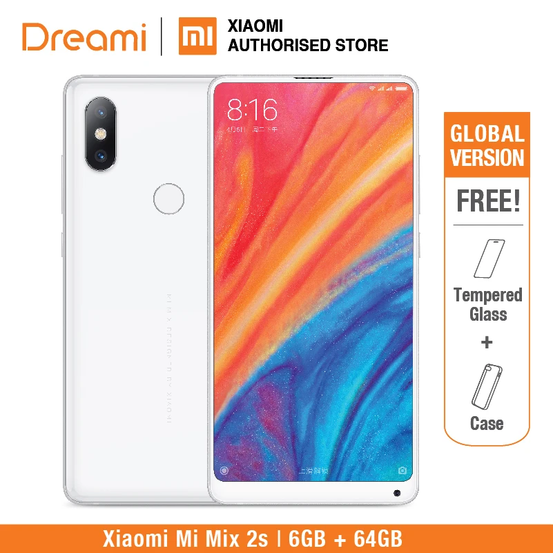 Глобальная версия Xiaomi mi x 2S 64 Гб rom 6 ram (официальная rom) x2s ГБ | Мобильные телефоны и