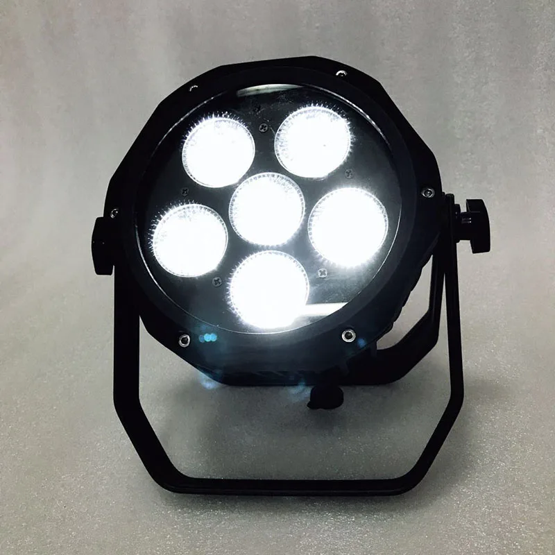 Беспроводной dmx uplight 6*18 Вт RGBWA UV Par Can с питанием от батареи светодиодный DJ Uplights IP54