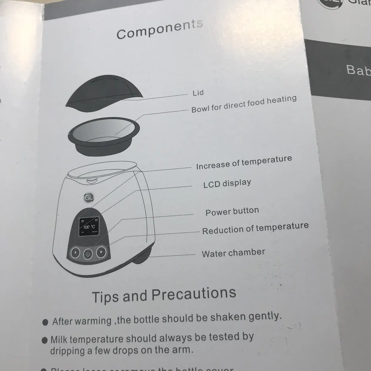 3 In 1 Multifunctional Baby Bottle Food Warmer Sterilizers Warm Milk Device Lcd Display Screen Intelligent Heating Insulation Warm Milk Milk Warmersterilizer Baby Bottle Aliexpress