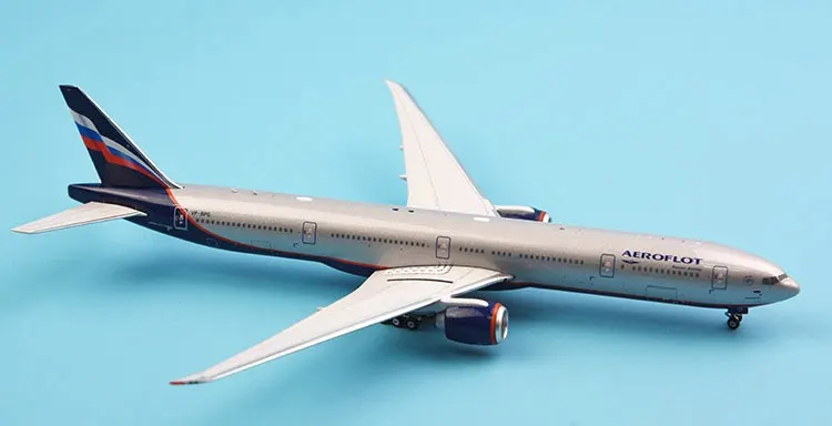 1:400 весы Аэрофлот PH11491 Boeing 777-300ER, VP-BPG русский самолета изысканный Моделирование Статический Металлическая Модель Коллекция игрушек