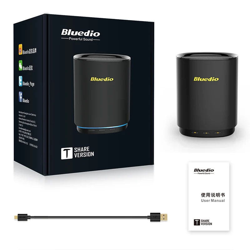 Bluedio TS5 Mini Bluetooth Динамик Портативный Беспроводной звук Системы 3D музыке стерео