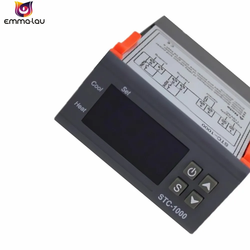 Цифровой ЖК регулятор температуры 110 220 В|temperature regulator controller|heating controldigital temperature |