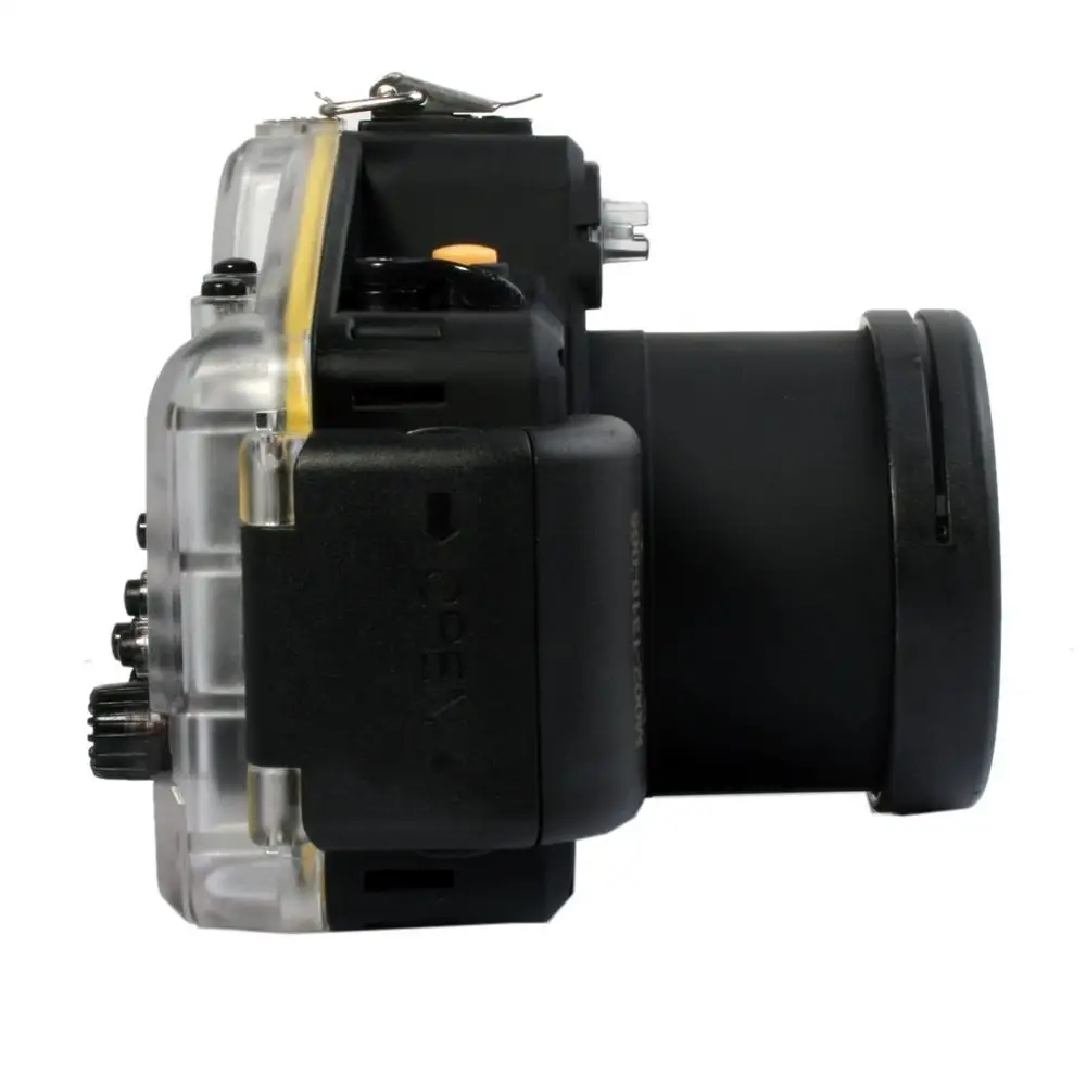 Водонепроницаемый корпус камеры Meikon 40 м/130 футов для Sony NEX 5N с объективом 18 55 мм