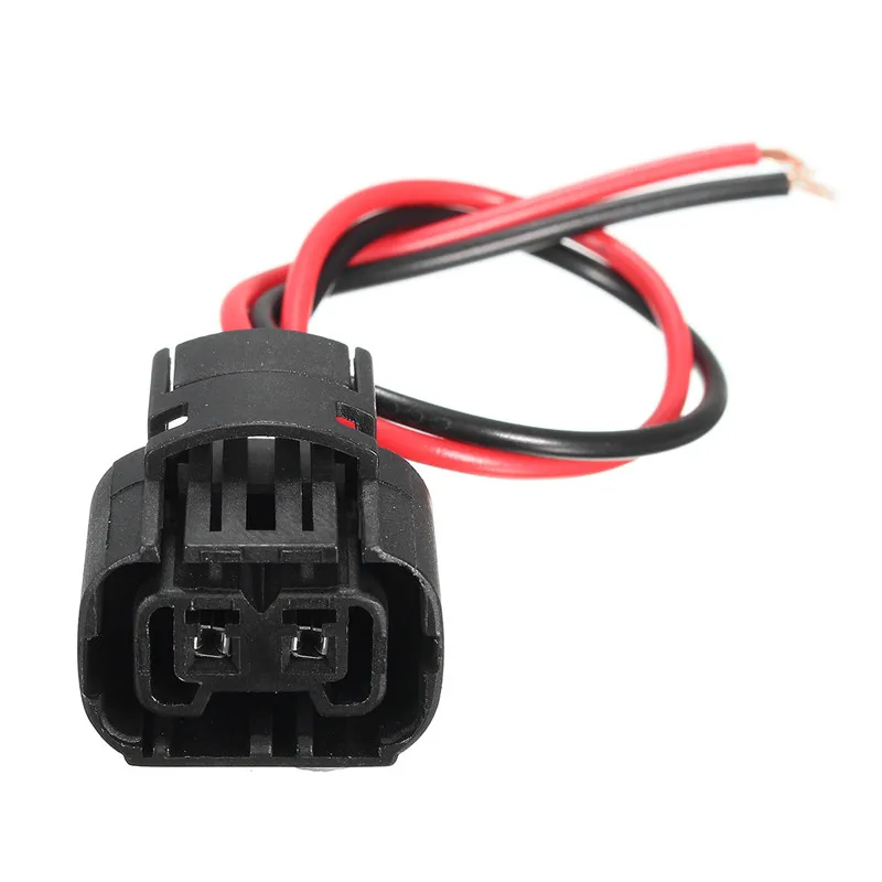 

KROAK 2Pcs 5202 5201 2504 H16 9009 PS24W Car Fog Lights Bulbs Female Connector Wiring Harness Plug Base