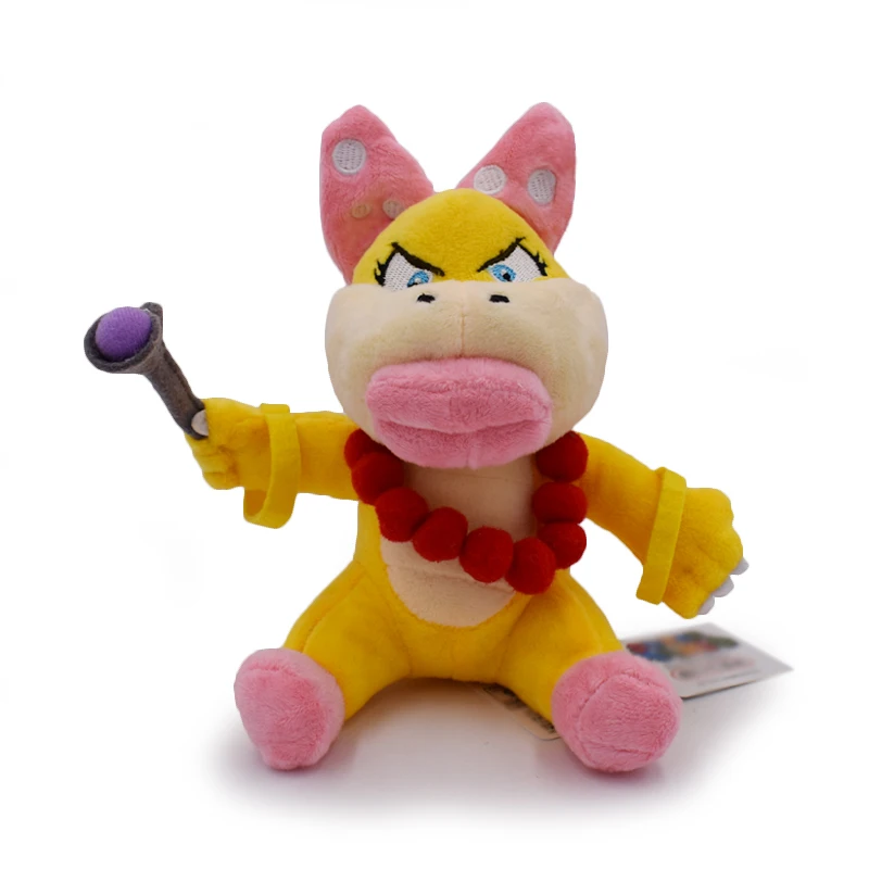 8 шт./компл. Супер Марио купалинги плюшевые игрушки Венди Ларри IGGY Ludwig Roy Morton Lemmy Bowser O. плюшевый Купа игрушки