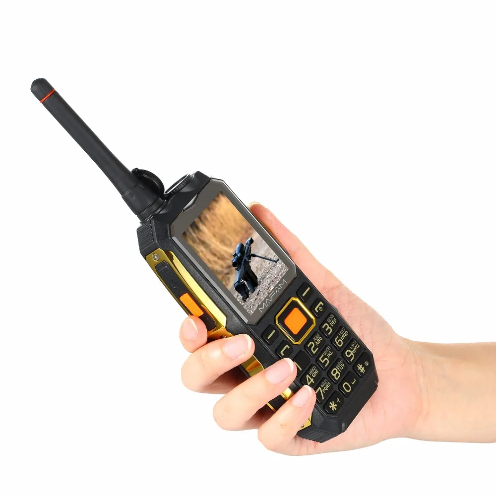 Оригинальный Mafam M2 с Uhf портативная рация беспроводной Зажим для ремня тахограф