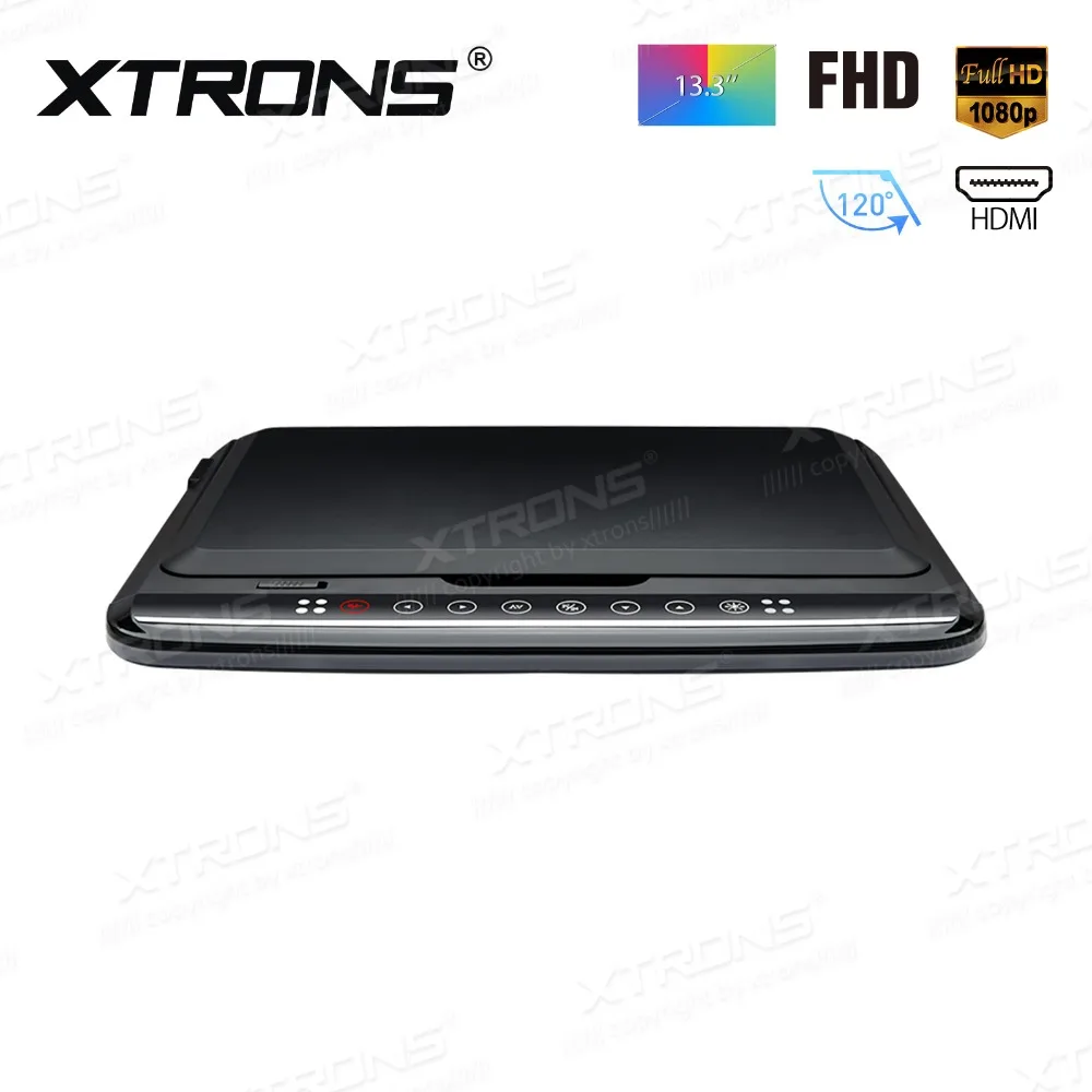 XTRONS 13 3 &quot1080P видео HD цифровой TFT монитор широкий экран ультратонкий