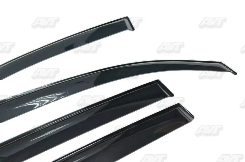 Window deflectors for Subaru Forester 2013-2018 1 set-4 pcs car styling wind decoration guard vent visor rain guards cover | Автомобили и