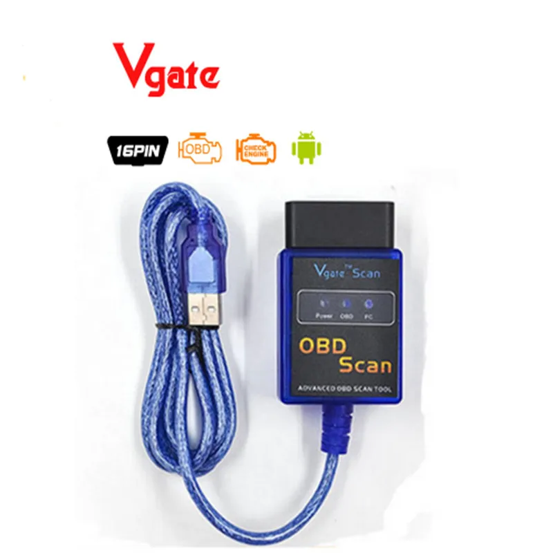 Vgate ELM327 Usb интерфейс Obd прибор для сканирования автомобиля Obd2|scan tool|vgate elm327 usbscan tool