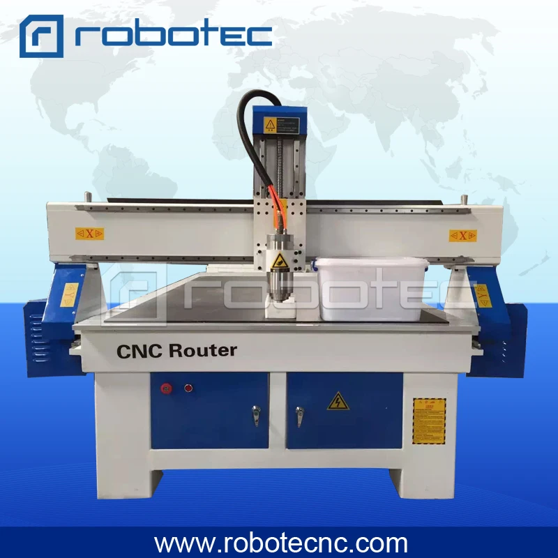 Robotec шпиндель с водяным охлаждением ER25 ER32 ЧПУ-роутер 4 осевой фрезерный станок ЧПУ