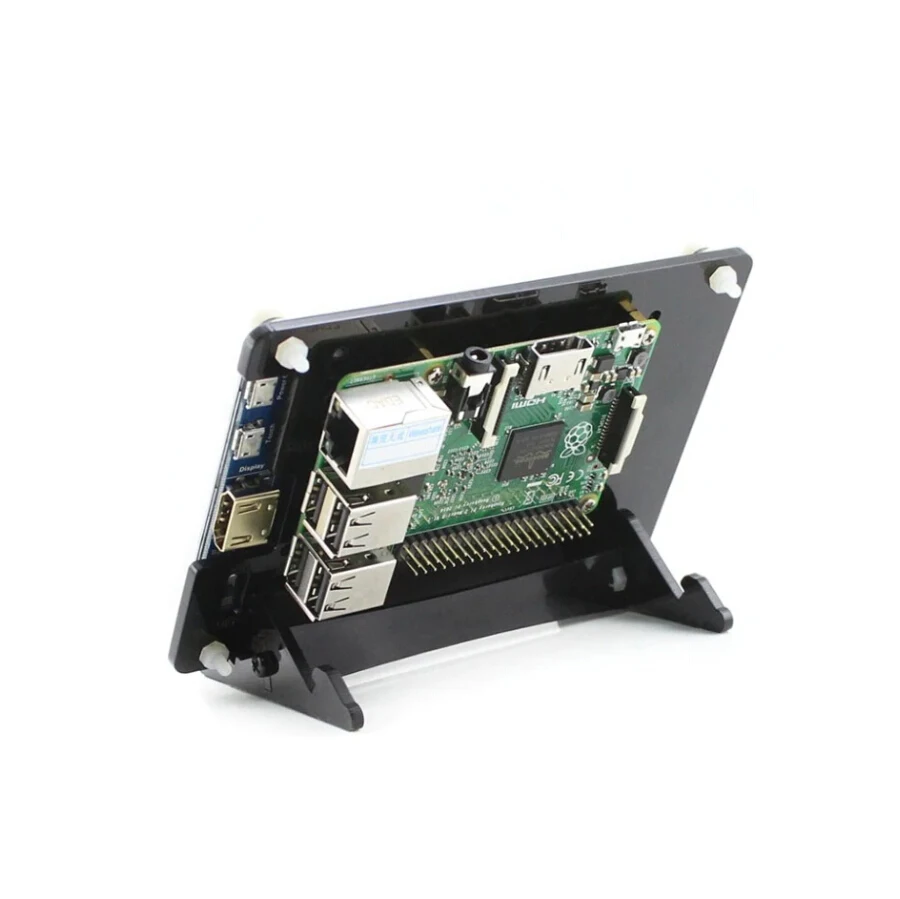 ShenzhenMaker Store двухцветный чехол/крышка для Raspberry Pi 5 дюймов HDMI LCD (B) сочетает в себе
