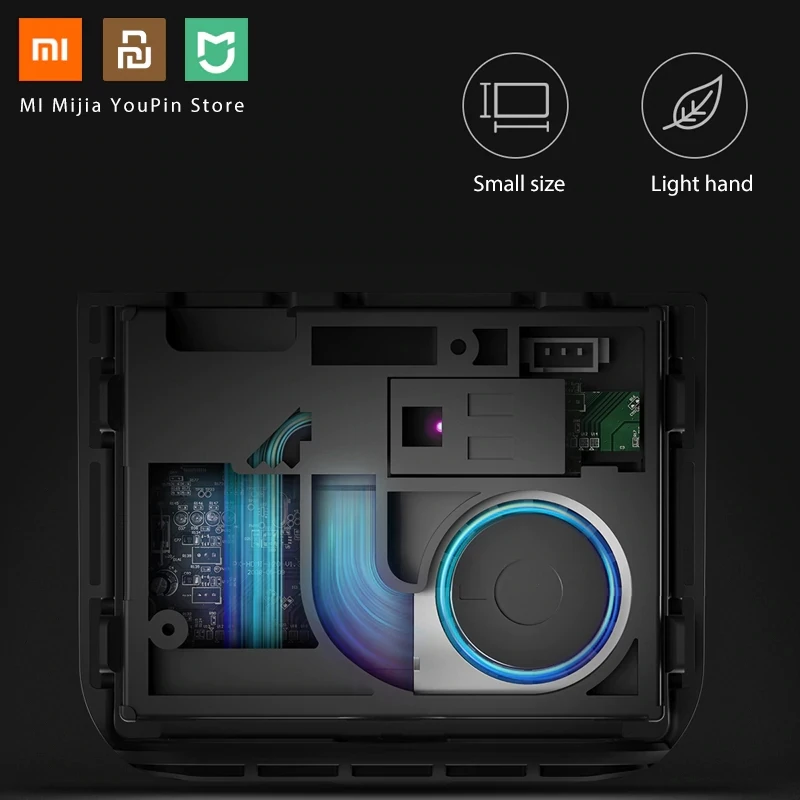 Xiaomi Mijia Smartmi PM2.5 детектор воздуха портативный чувствительный Mijia тестер качества воздуха светодиодный экран трехцветный цифровой индикатор