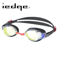 barracuda iedge myopia swimming goggles anti fog mirrored lenses swim eyewear for adults men and women vg 958