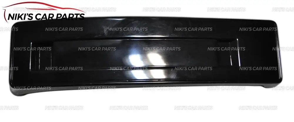Подиум рамки номерного знака для Mitsubishi Lancer X FL 2011 2015 на переднем бампере ABS