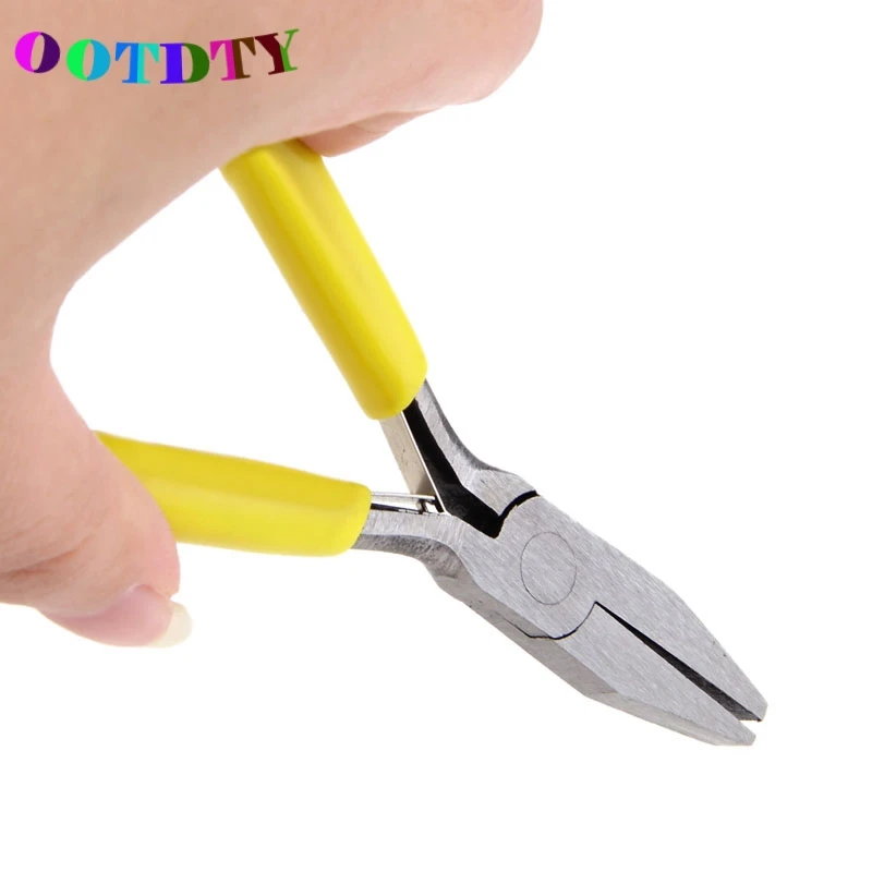 OOTDTY DIY мини плоскогубцы плоский нос Ювелирные практичные ювелирные изделия