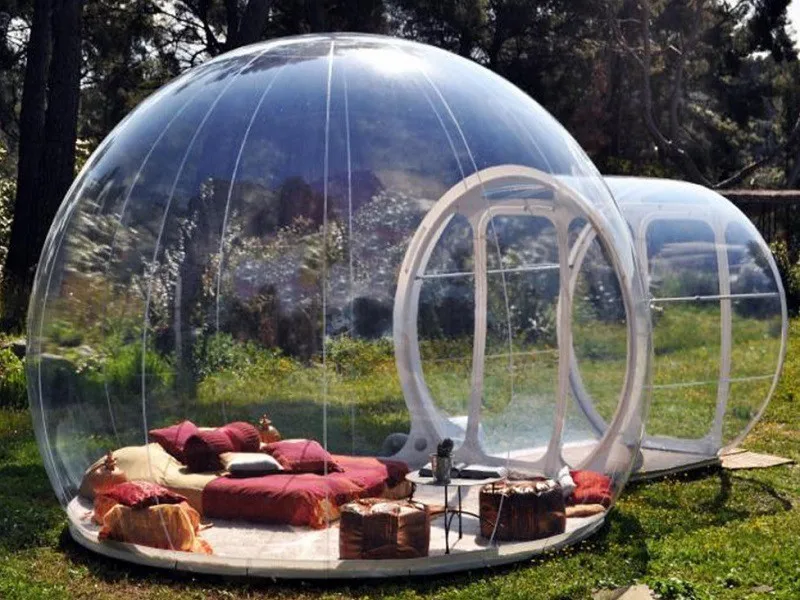 

Inflatable bubble tree tent,inflatable show house Famaily Backyard Camping Tents,0.45mm pvc carpas de camping 4 personas room