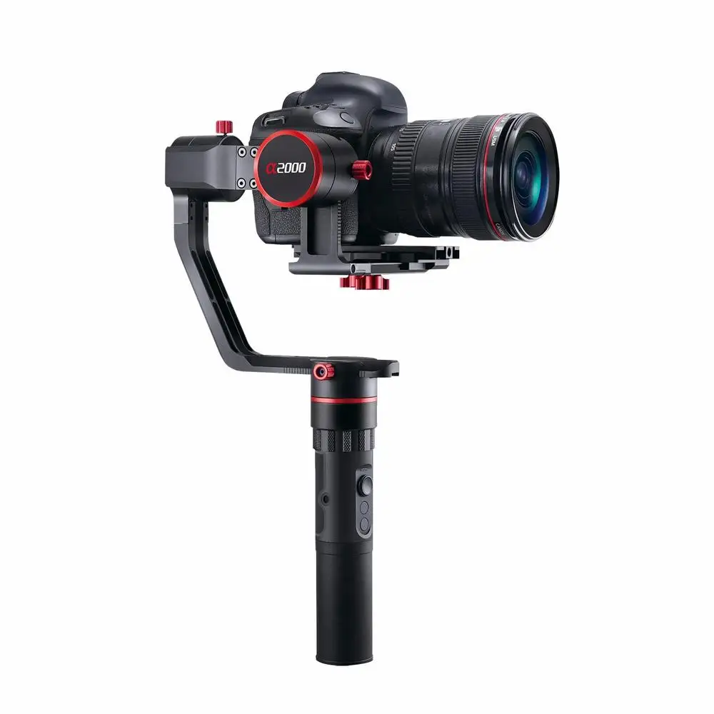 FeiyuTech Feiyu a2000 3-осевой карданный стабилизатор для Canon 5D серии SONY A7 серии a6500 Panasonic GH4/GH5 250-2000 г камеры