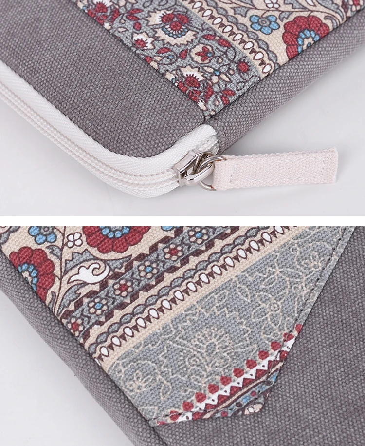 Canvasartisan женская маленькая косметичка Ретро цветочное стильное портмоне для монет Клатчи Сумка для хранения женский чехол для телефона держатель для денег Сумки