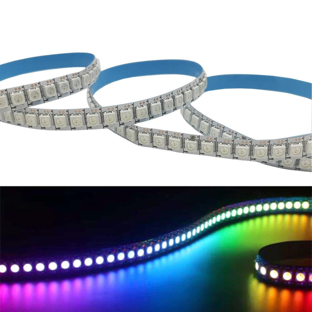 LTG GEE DC5V WS2812B 144 светодиодов/м Smartled pixel RGB индивидуально адресуемые светодиодные