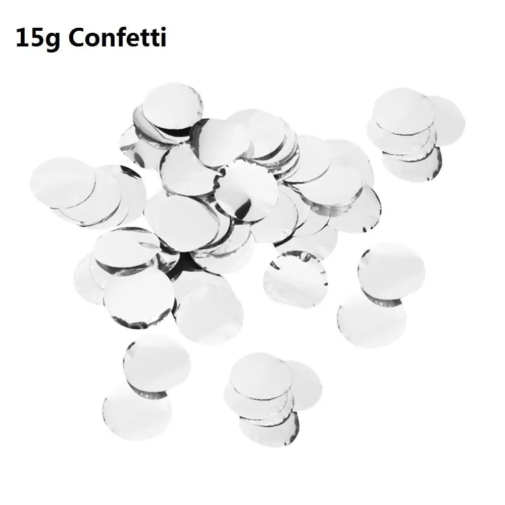 15g PET confetti Конфетти шары латексные шары трубки держатель воздушных шаров для вечерние украшения свадьбы Дети День рождения шары Декор - Цвет: 15g PET confetti