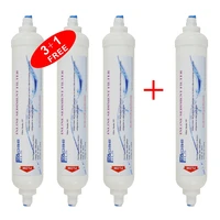 universal 10 t33 inline sediment water filter cartridge for reverse osmosis system with 14 quick push connector31pc free