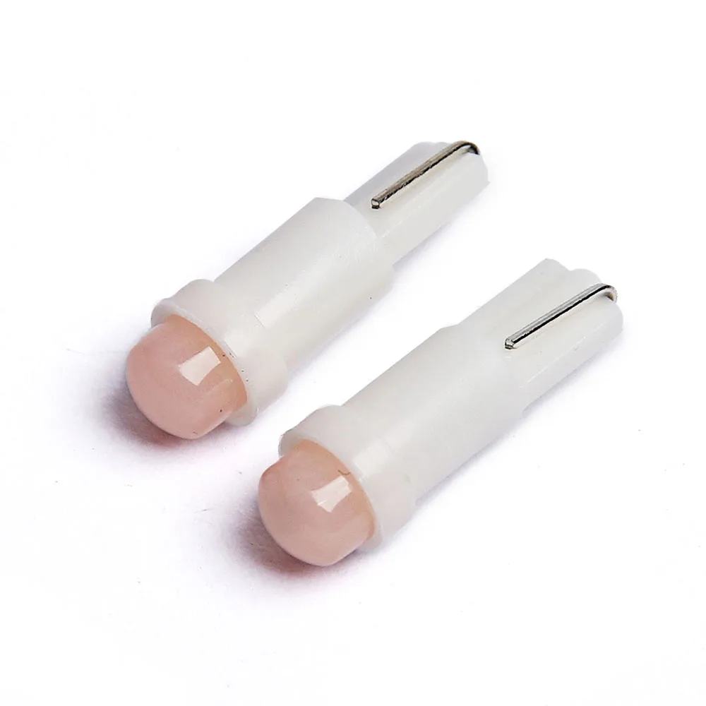 Elifine 20 шт. Автомобильная интерьерная T5 Led 1 SMD DC 12V керамическая лампа для приборной