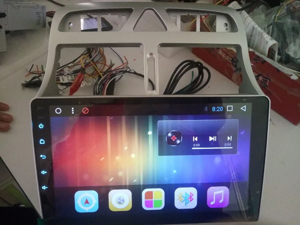 Автомагнитола, стерео для peugeot 307, Android 7,1, 9 дюймов, аудио, мультимедийный плеер, gps навигация, 2din, автомобильный dvd-плеер